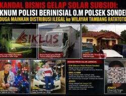 Skandal Bisnis Gelap Solar Subsidi: Oknum Polisi berinisial O.M Polsek Sonder Diduga Mainkan Distribusi Ilegal ke Wilayah Tambang Ratatotok